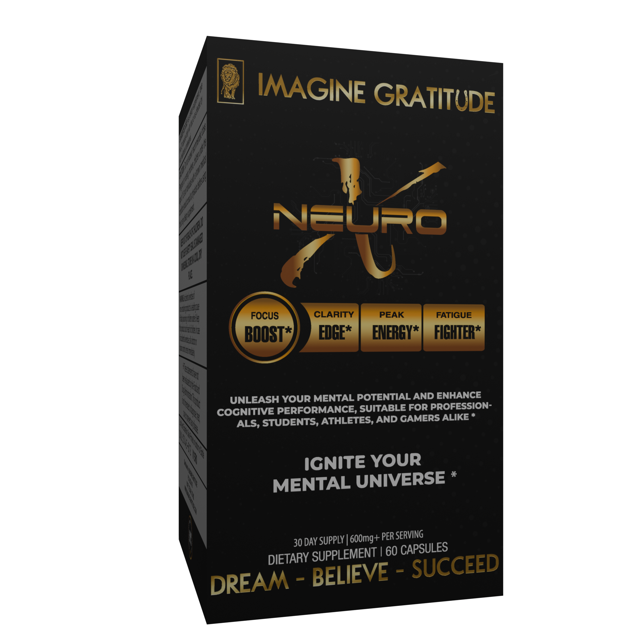 Neuro-X: Unlock Your Cognitive Potential with Our Precision-Engineered Supplement