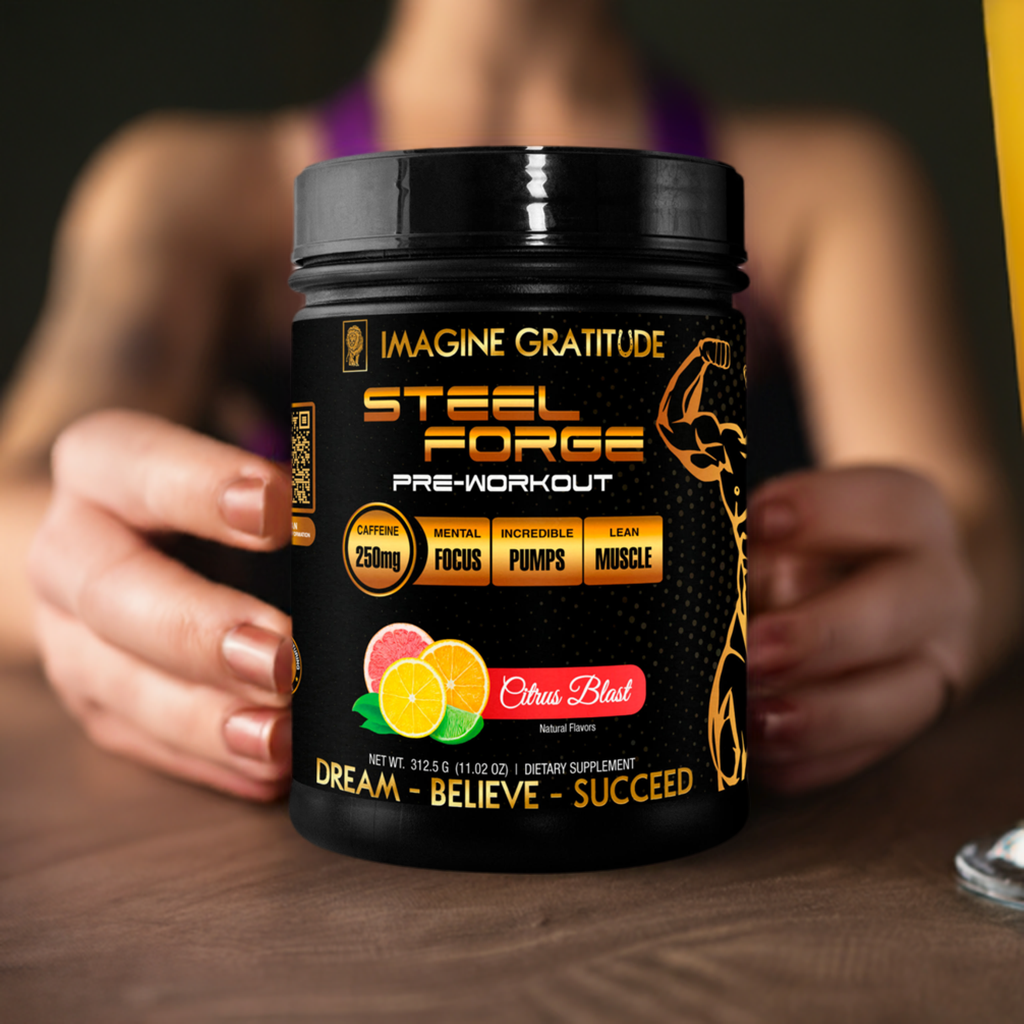 Steel PreWorkout Imagine Gratitude